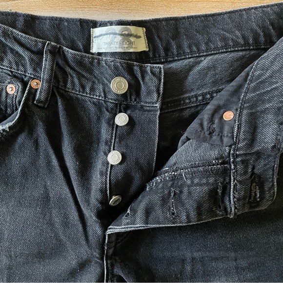 Free People Wide Leg Ankle Jeans - Picture 3 of 8